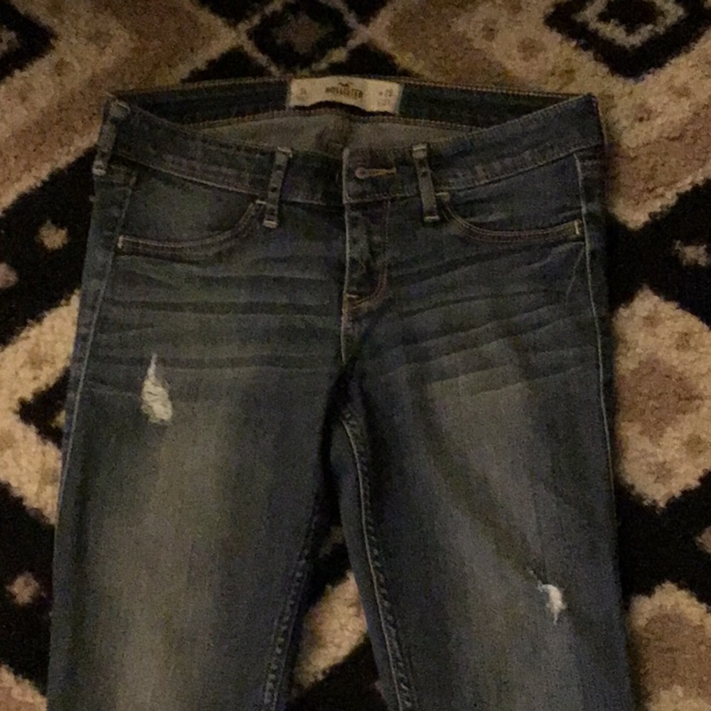 Dark blue skinny jeans